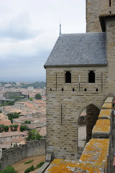 Citadela carcassonne na Francii — Stock fotografie