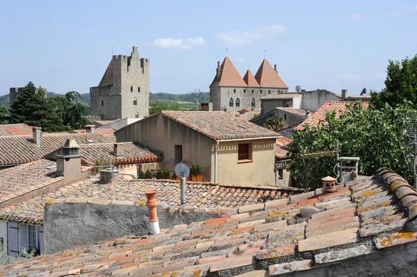 La Citadelle de Carcassonne en France — Photo