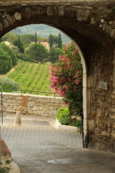 Paysage rural au Castellet en France — Photo