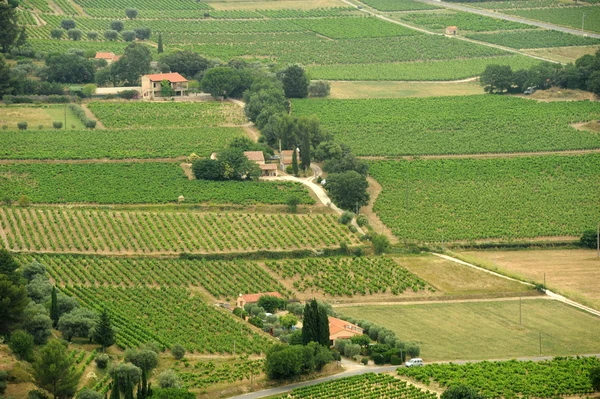 Paisagem rural em Le Castellet, França — Fotografia de Stock