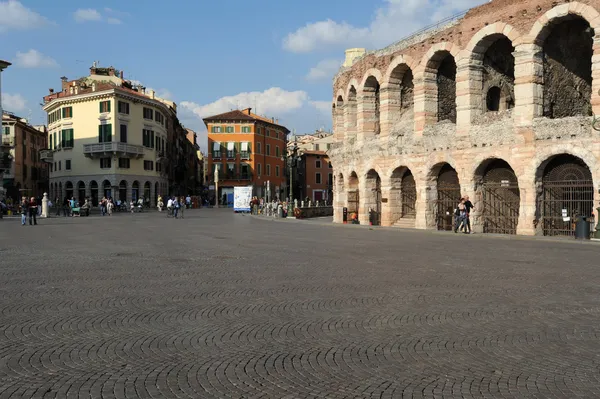 Verona, İtalya Roma arenasında — Stok fotoğraf