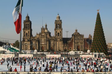 Meksika, mexico city Meksika zocalo