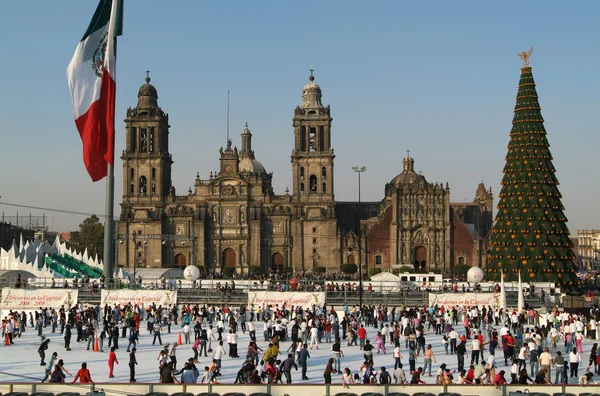 México, Ciudad de México, Zócalo — Foto de Stock