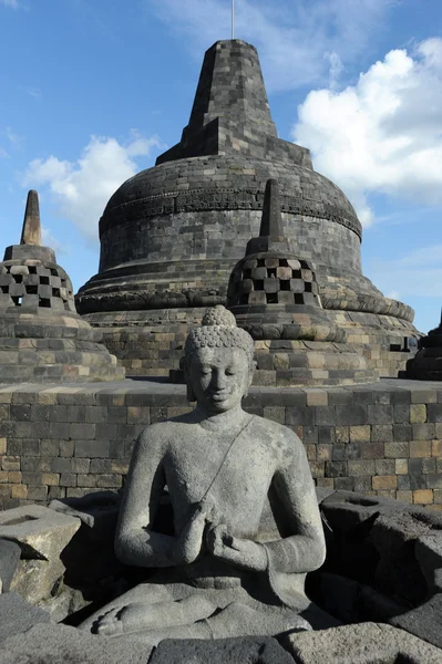 Site archéologique de Borobudur, patrimoine mondial de l'UNESCO — Photo