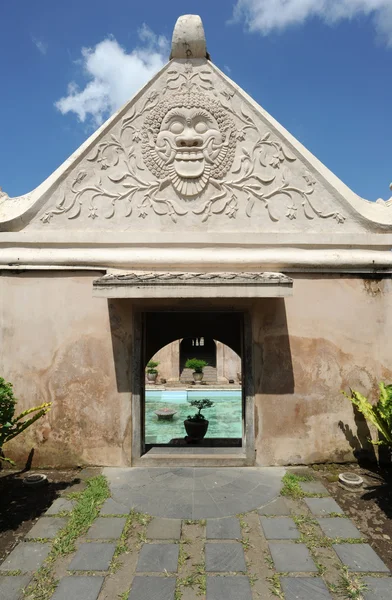 Vatten palatset av yogyakarta på ön java, Indonesien — Stockfoto