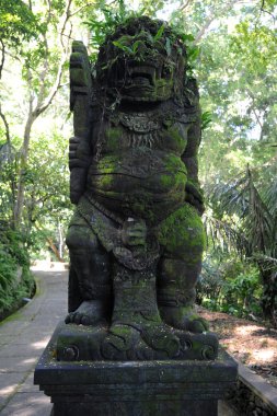 stutue orman, ubud, bali, Endonezya