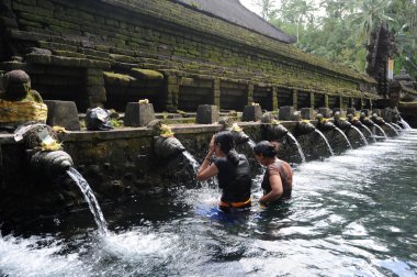 tampaksiring Adası Bali, Endonezya, kawi gunung tapınak kompleksi