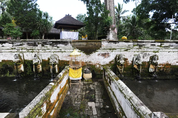 Chrám goa gajah poblíž ubud na ostrově bali, Indonésie — Stock fotografie