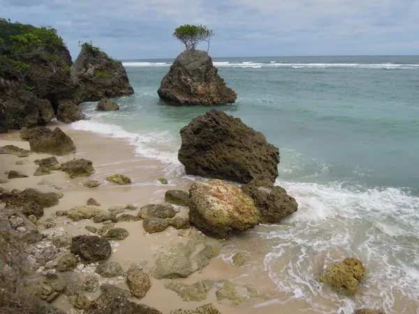 Coasta Oceanului Indian Bali — Fotografie, imagine de stoc