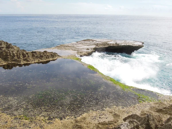 Küste des indischen Ozeans bali — Stockfoto