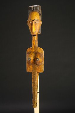 bamana töreni heykel üzerinde mali