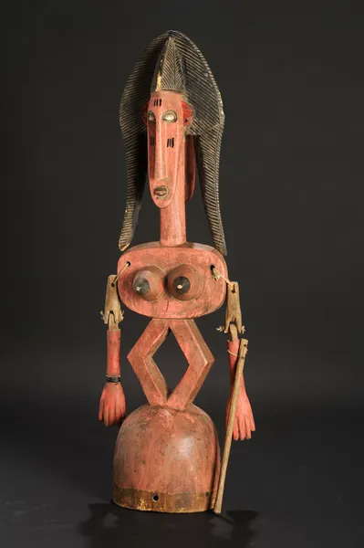 マリ bamana 儀式彫刻 — ストック写真