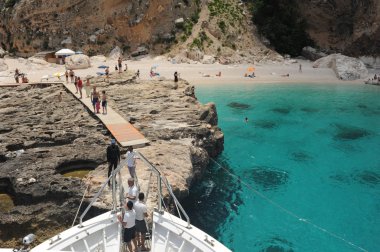 cala mariolu İtalya Sardinya Adası Plajı