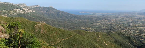 The villages of Baunei and Arbatax on the island of Sardinia, Italy — Stock Photo, Image