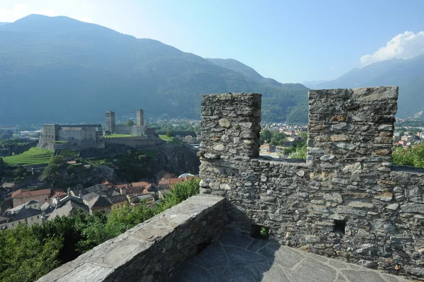 Il castello medievale di Montebello — Foto Stock