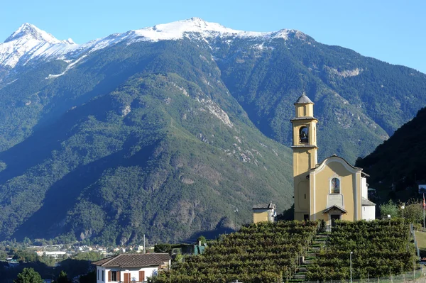 Kirche von san sebastian artore — Stockfoto