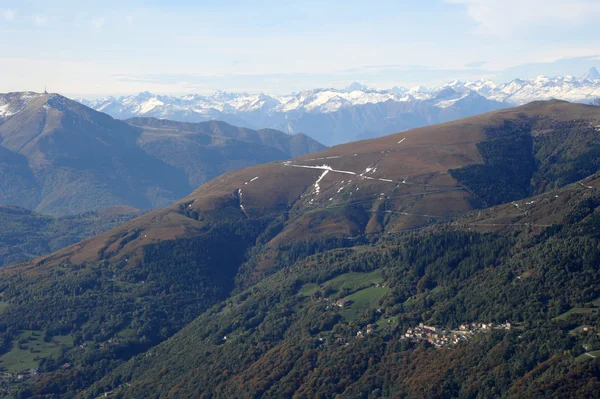 Colla Valley on the Swiss alps — Stock Photo, Image