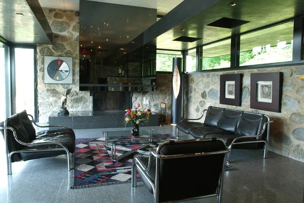 현대식 거실 내부 — 스톡 사진