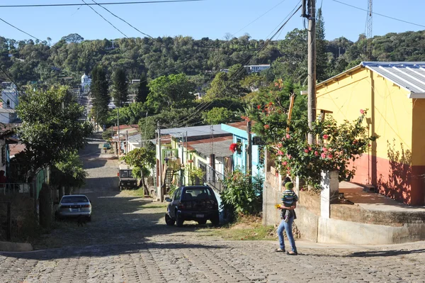 A aldeia de Conception de Ataco em El Salvador — Fotografia de Stock