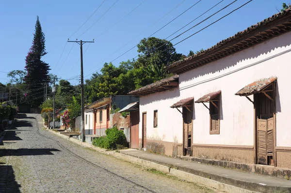 The village of Conception de Ataco on El Salvador — Stock Photo, Image