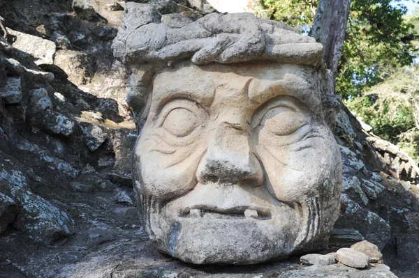 Copan Maya Harabeleri — Stok fotoğraf