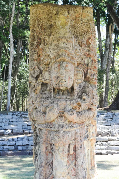 Las ruinas mayas de Copán — Foto de Stock