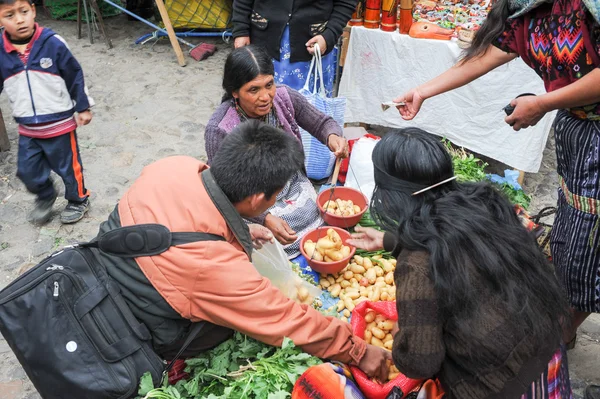 Sebze pazarı — Stok fotoğraf