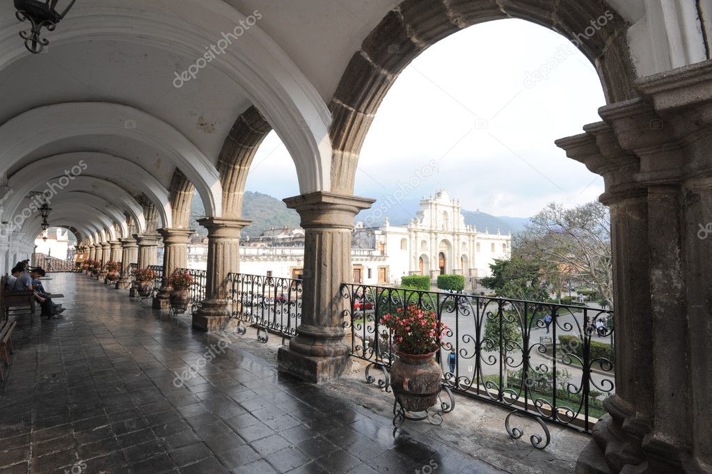 The cathedral of Antigua