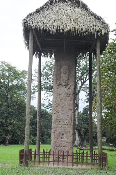 Sitio arqueológico maya — Foto de Stock