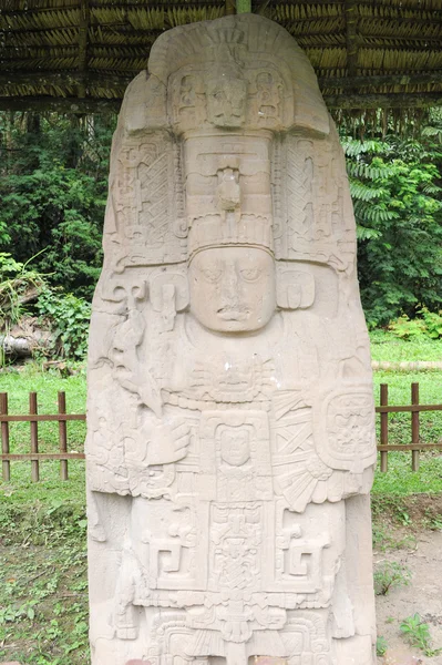 Maya archeologische site — Stockfoto