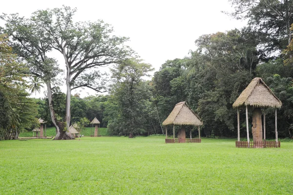 Sitio arqueológico maya — Foto de Stock