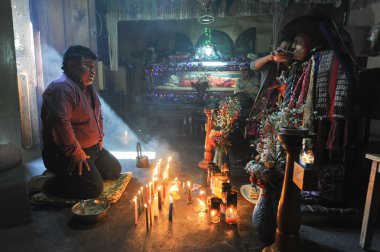 maximon İlahiyat ile Maya shaman