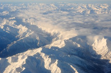 aosta ve susa arasında İtalyan Alpleri