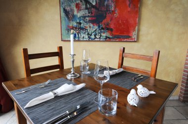 Tablo rustican Restaurant