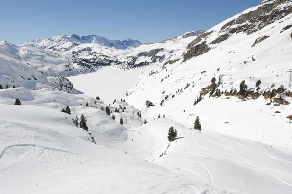 Stok narciarski Engelberg — Zdjęcie stockowe