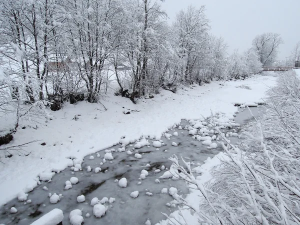 Paesaggio invernale — Foto Stock