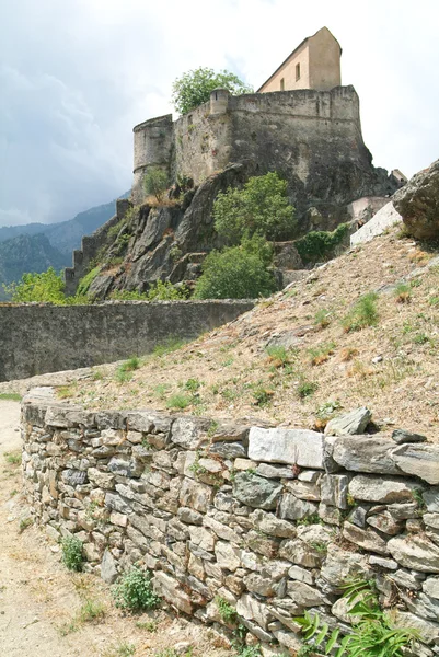 The citadel of Corte — Stock Photo, Image