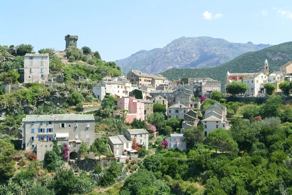 Il villaggio di Nonza — Foto Stock