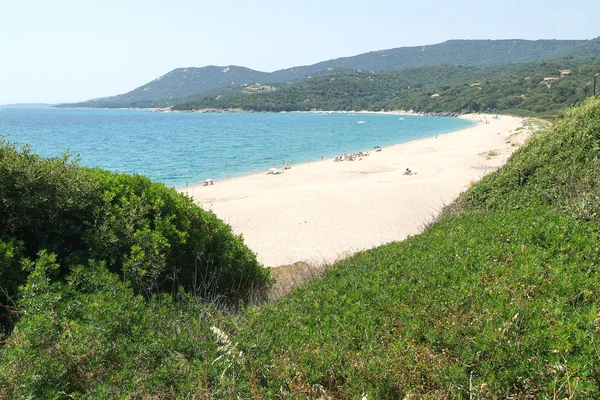 Strand-olmeto térképén — Stock Fotó