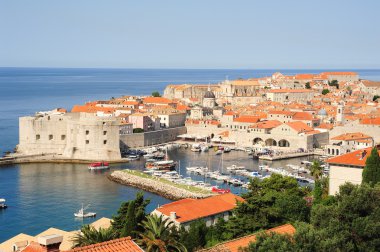 Eski Dubrovnik kasabası 