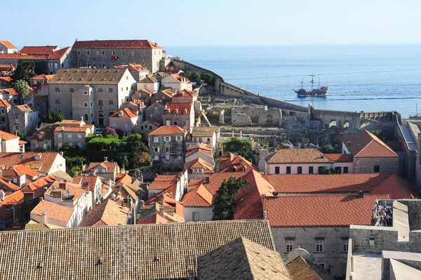 A cidade velha de Dubrovnik — Fotografia de Stock