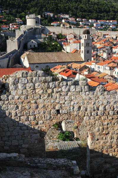 El casco antiguo de Dubrovnik — Foto de Stock