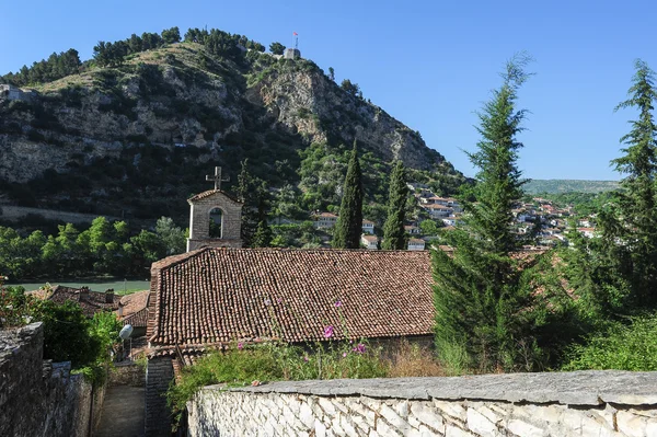 La iglesia de St. Spiridione en Berat — Foto de Stock
