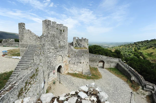 La cittadella e la fortezza di Kala a Berat — Foto Stock