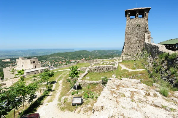 Sitio arqueológico y fortaleza de Kruja —  Fotos de Stock