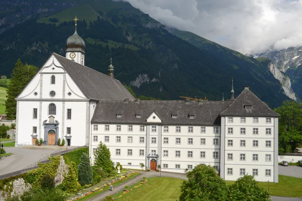 Монастырь Энгельберг в Швейцарии — стоковое фото
