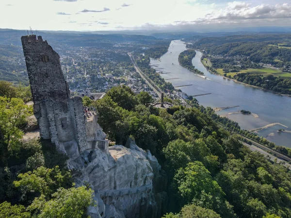 Vista Del Río Rin Koenigswinter Alemania —  Fotos de Stock