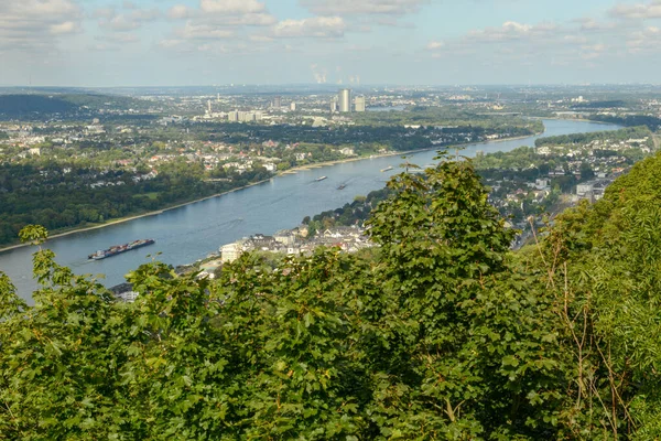 Vista Del Río Rin Koenigswinter Alemania — Foto de Stock