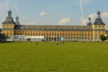 Bonn, Almanya - 19 Eylül 2021: Almanya Bonn Üniversitesi 'nde görüş