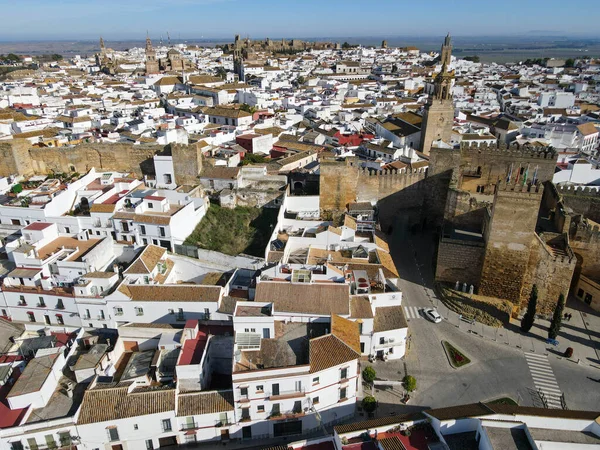 Vista Del Dron Ciudad Carmona Andalucía España — Foto de Stock